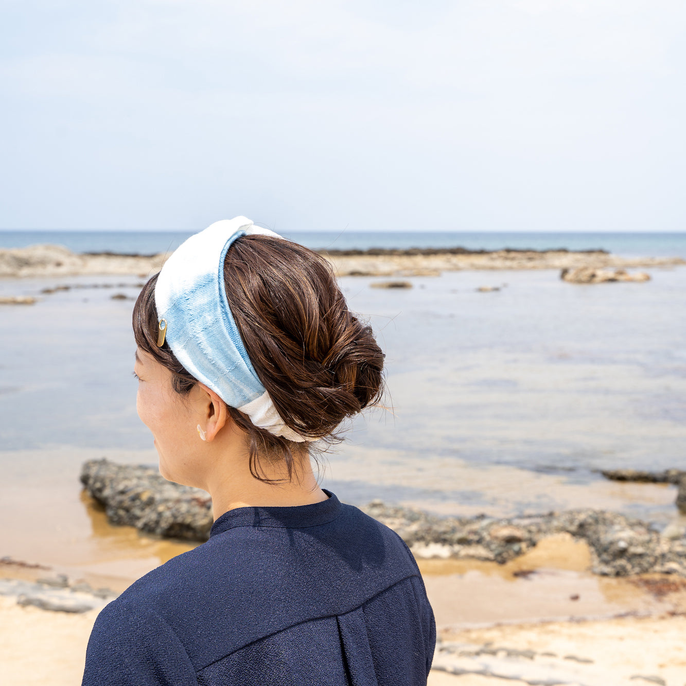 さざなみヘアターバン